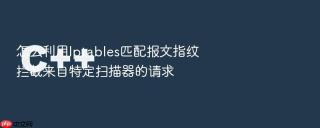 怎么利用iptables匹配报文指纹拦截来自特定扫描器的请求