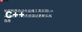 如何利用自动化运维工具实现Linux安全补丁的无损滚动更新实战指南