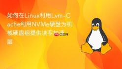 如何在Linux利用Lvm-Cache利用NVMe硬盘为机械硬盘组提供读写加速层