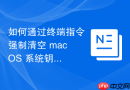如何通过终端指令强制清空 macOS 系统钥匙链中的网络身份验证残留