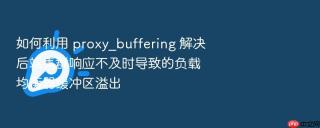 如何利用 proxy_buffering 解决后端集群响应不及时导致的负载均衡器缓冲区溢出