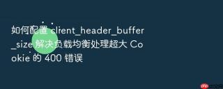 如何配置 client_header_buffer_size 解决负载均衡处理超大 cookie 的 400 错误