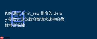 如何通过 limit_req 指令的 delay 参数实现负载均衡请求速率的柔性整形保障