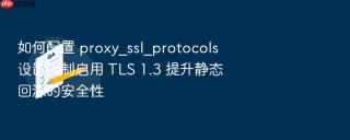 如何配置 proxy_ssl_protocols 设置强制启用 tls 1.3 提升静态回源的安全性