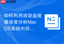 如何利用活动监视器深度分析MacOS系统内存压缩机制的工作效率