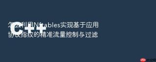 怎么利用nftables实现基于应用协议指纹的精准流量控制与过滤