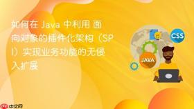 如何在 java 中利用 面向对象的插件化架构(spi)实现业务功能的无侵入扩展