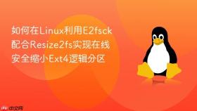 如何在linux利用e2fsck配合resize2fs实现在线安全缩小ext4逻辑分区
