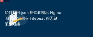 如何利用 json 格式化输出 Nginx 日志以实现与 Filebeat 的无缝采集对接