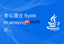 怎么通过 System.arraycopy() 实现两个数组间的高性能部分数据迁移与合并
