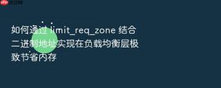 如何通过 limit_req_zone 结合二进制地址实现在负载均衡层极致节省内存