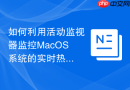 如何利用活动监视器监控MacOS系统的实时热量响应与压力读数
