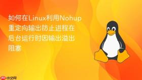 如何在linux利用nohup重定向输出防止进程在后台运行时因输出溢出阻塞