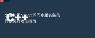 怎么加固NTP时间同步服务防范网络反射攻击指南