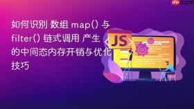 如何识别 数组 map() 与 filter() 链式调用 产生的中间态内存开销与优化技巧