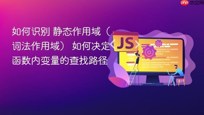 如何识别 静态作用域(词法作用域) 如何决定函数内变量的查找路径