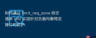 如何通过 limit_req_zone 结合请求 uri 实现针对负载均衡特定接口的防护
