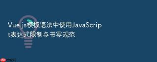 vue.js模板语法中使用javascript表达式限制与书写规范