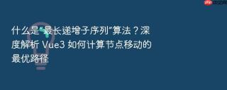 什么是“最长递增子序列”算法?深度解析 vue3 如何计算节点移动的最优路径