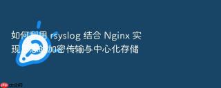 如何利用 rsyslog 结合 nginx 实现日志的加密传输与中心化存储