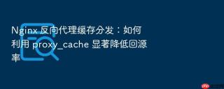 nginx 反向代理缓存分发：如何利用 proxy_cache 显著降低回源率