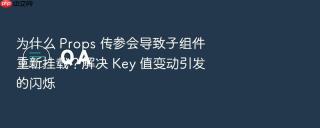 为什么 props 传参会导致子组件重新挂载?解决 key 值变动引发的闪烁