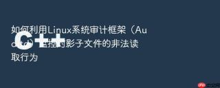 如何利用linux系统审计框架（auditd）监控对影子文件的非法读取行为
