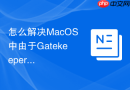 怎么解决MacOS中由于Gatekeeper策略导致的应用初始化失败