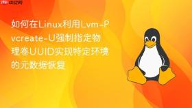 如何在Linux利用Lvm-Pvcreate-U强制指定物理卷UUID实现特定环境的元数据恢复