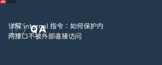 详解 internal 指令：如何保护内网接口不被外部直接访问