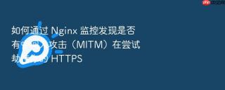 如何通过 nginx 监控发现是否有中间人攻击(mitm)在尝试劫持你的 https