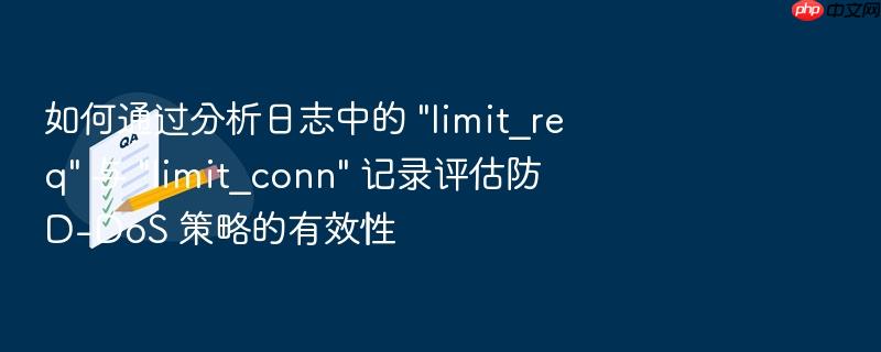 如何通过分析日志中的 \