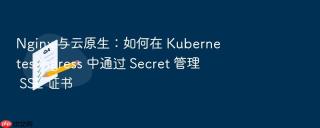 Nginx 与云原生：如何在 Kubernetes Ingress 中通过 Secret 管理 SSL 证书