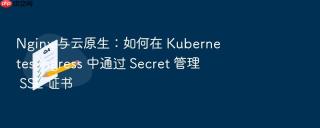 nginx 与云原生：如何在 kubernetes ingress 中通过 secret 管理 ssl 证书