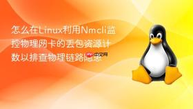 怎么在linux利用nmcli监控物理网卡的丢包资源计数以排查物理链路隐患