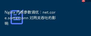 nginx 内核参数调优:net.core.somaxconn 对网关吞吐的影响