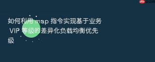如何利用 map 指令实现基于业务 vip 等级的差异化负载均衡优先级