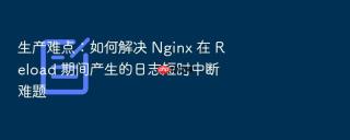 生产难点：如何解决 nginx 在 reload 期间产生的日志短时中断难题