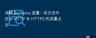 详解 $scheme 变量:在日志中区分 http 与 https 的流量占比