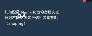 如何配置 nginx 负载均衡层实现针对不同下游客户端的流量整形(shaping)