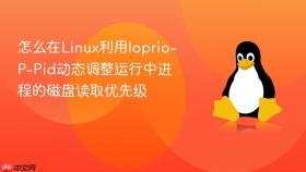 怎么在linux利用ioprio-p-pid动态调整运行中进程的磁盘读取优先级