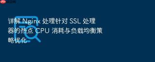 详解 nginx 处理针对 ssl 处理器的热点 cpu 消耗与负载均衡策略优化