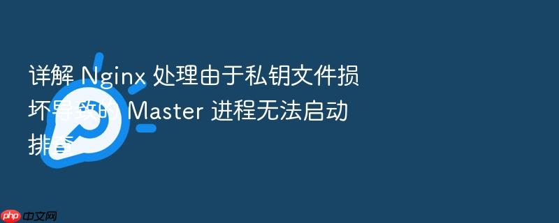 详解 nginx 处理由于私钥文件损坏导致的 master 进程无法启动排查