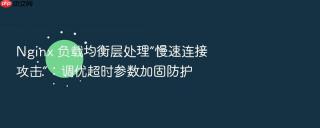 nginx 负载均衡层处理“慢速连接攻击”：调优超时参数加固防护