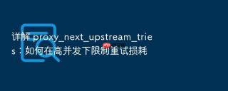 详解 proxy_next_upstream_tries:如何在高并发下限制重试损耗
