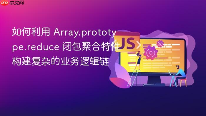 如何利用 array.prototype.reduce 闭包聚合特性构建复杂的业务逻辑链