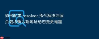 如何配置 resolver 指令解决四层负载均衡后端地址动态变更难题
