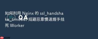 如何利用 nginx 的 ssl_handshake_timeout 规避恶意慢速握手挂死 worker