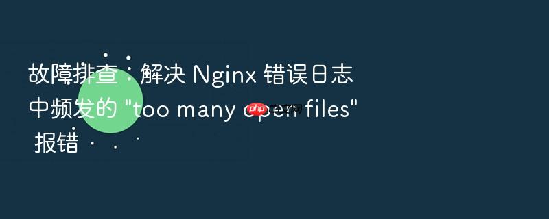 故障排查:解决 nginx 错误日志中频发的 \