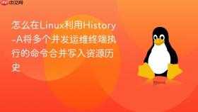 怎么在linux利用history-a将多个并发运维终端执行的命令合并写入资源历史